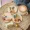 8-Piece Bohemian Style Diamond Painting Coaster Kit for Adults – DIY Abstract Landscape Diamond Art Coasters with Holder, Beginner-Friendly Craft Supplies